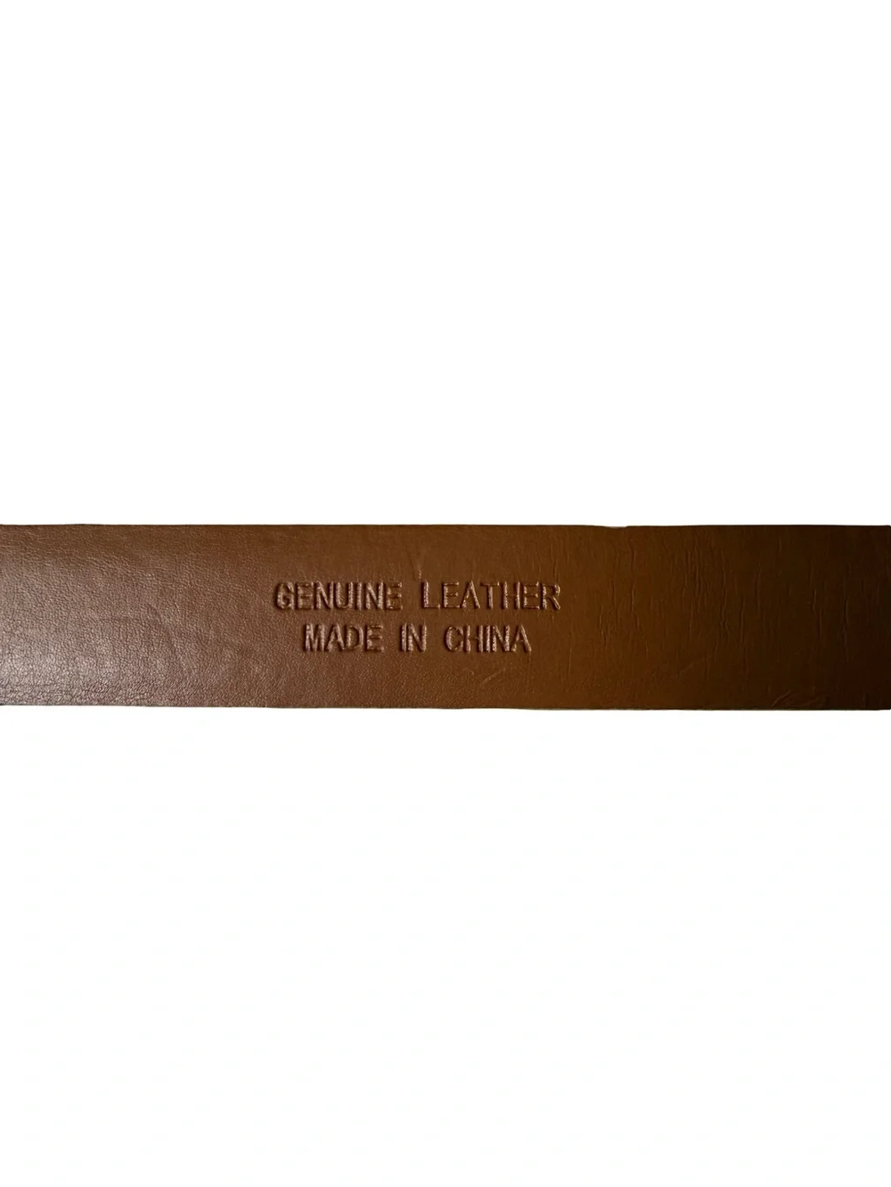 Lauren Ralph Lauren Gold Textured Leather Belt with Round Buckle Size Medium